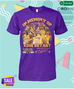 In Memory of Kobe Bryant January 26 2020 T Shirt