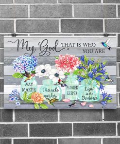 My God That Is Who You Are Wall Art – Poster, Canvas