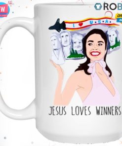Jesus Loves Winners Mugs