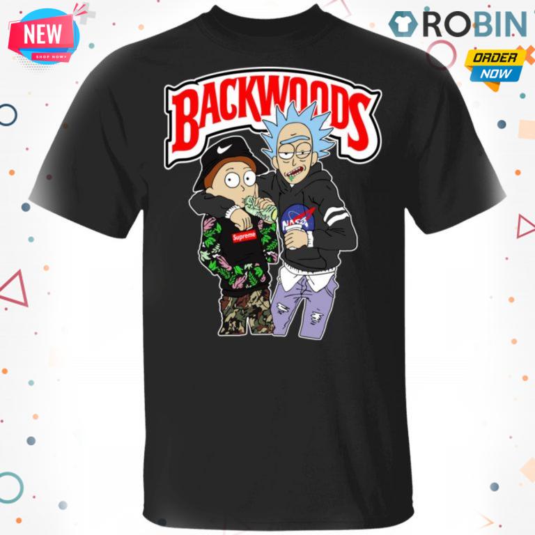 Rick And Morty Backwoods T shirt – Ls – Hoodie