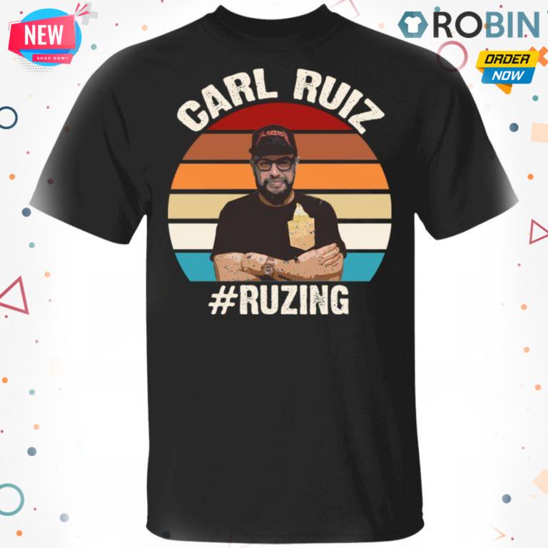 Carl Ruiz Ruzing T shirt – Ls – Hoodie