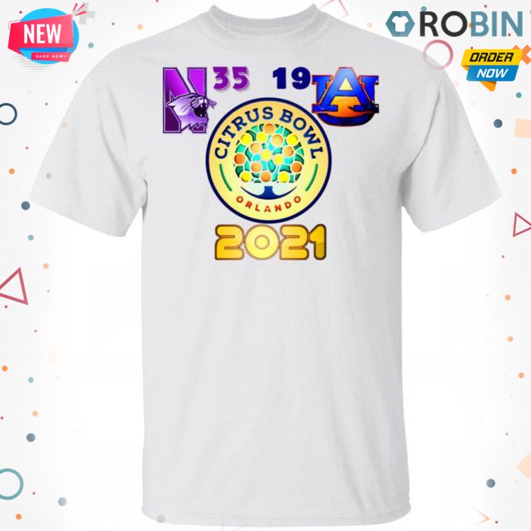 Northwestern Citrus Bowl Champion T Shirt – Hoodie – LS