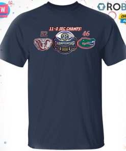 Alabama 11-0 SEC Champions T Shirt – Hoodie – LS Alabama 11-0 SEC Champions T Shirt – Hoodie – LS