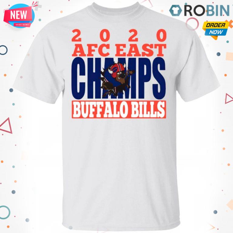2020 Afc East Champs Buffalo Bills Football T Shirt – Hoodie – LS