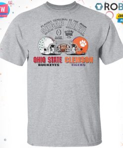 Ohio State Buckeyes Clemson Tigers Sugar Bowl Playoff Semifinals 2021 T-shirt – Hoodie – Ls Ohio State Buckeyes Clemson Tigers Sugar Bowl Playoff Semifinals 2021 T-shirt – Hoodie – Ls