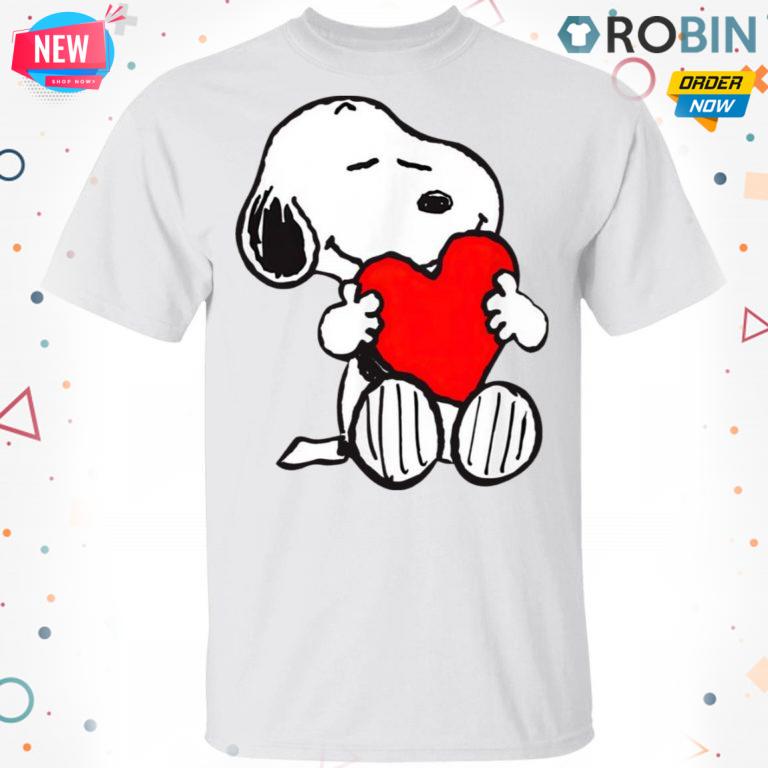 Snoopy Hug Heart Valentine?s Day T-shirt – Hoodie – Ls