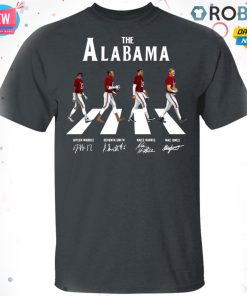 The Alabama Abbey Road Signatures T-shirt – Hoodie – Ls