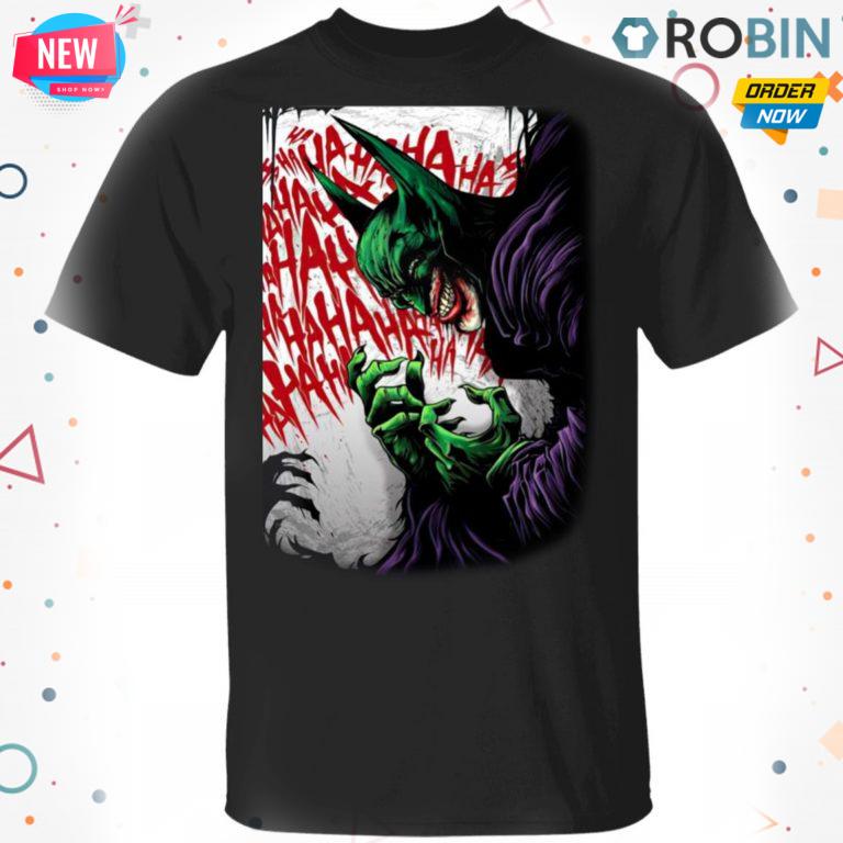 The Joker Batman on Behance Ha Ha Ha T-shirt – Hoodie – Ls