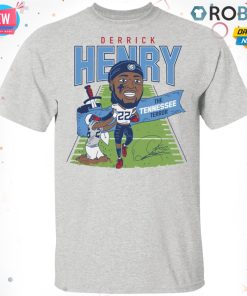 Derrick Henry Caricature Throwback T-shirt – Hoodie – Ls