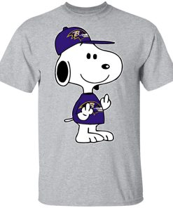 Snoopy Baltimore Ravens NFL Double Middle Fingers Fck You T Shirt, Sweatshirt, Hoodie