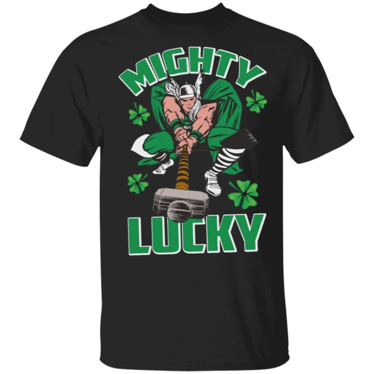 Marvel Thor Mighty Lucky St Patricks T-Shirt, Hoodie