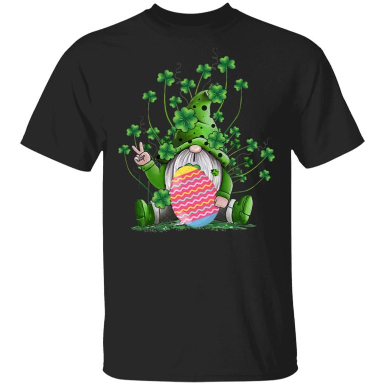 Saint Patricks Hippie Gnome Easter Egg T-Shirt, Hoodie
