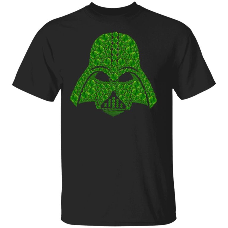 Darth Vader Head Shamrocks T-Shirt, Hoodie