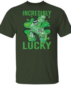 Incredibly Lucky Green Hulk Patrick's Day T-Shirt, Hoodie