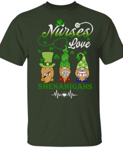 Nurse Gnome Crew Love Shenanigans St Patrick's Day T-Shirt, Hoodie