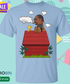 Snoop Dogg Smoking On Snoopy House T Shirt