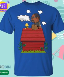 Snoop Dogg Smoking On Snoopy House T Shirt