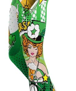 St Patrick’s Day Pop Art Leggings St Patrick’s Day Pop Art Leggings