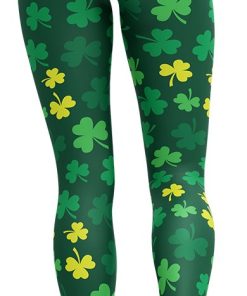Shamrock Pattern Leggings