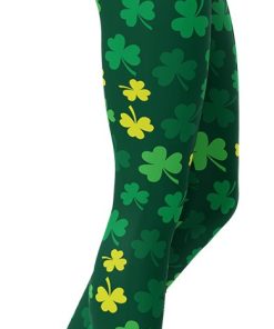 Shamrock Pattern Leggings