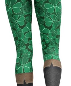 St. Patrick's Shamrock Leggings