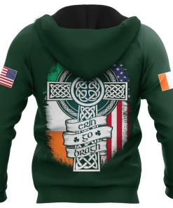 Templar Knight The Irish Man 3D Hoodie