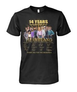 14 Years 2007 2021 Heartland Signature Thank You For The Memories T-shirt, hoodie