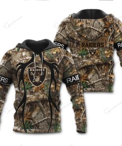 Las Vegas Raiders Hunting Pattern All Over Print Hoodie, T Shirt Las Vegas Raiders Hunting Pattern All Over Print Hoodie, T Shirt