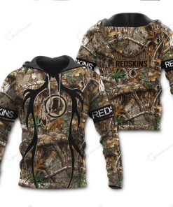 Washington Redskins Hunting Pattern All Over Print Hoodie, T Shirt Washington Redskins Hunting Pattern All Over Print Hoodie, T Shirt