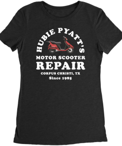 Hubie Pyatt’s Motor Scooter Repair T-Shirt Hubie Pyatt’s Motor Scooter Repair T-Shirt