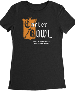 Carter Bowl – Fullerton, CA – Vintage Bowling Alley T-Shirt