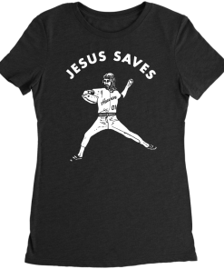 Jesus Saves (Lefty) T-Shirt T-Shirt