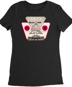 Capital Roller Rink – Harrisburg, PA – Vintage Roller Rink T-Shirt