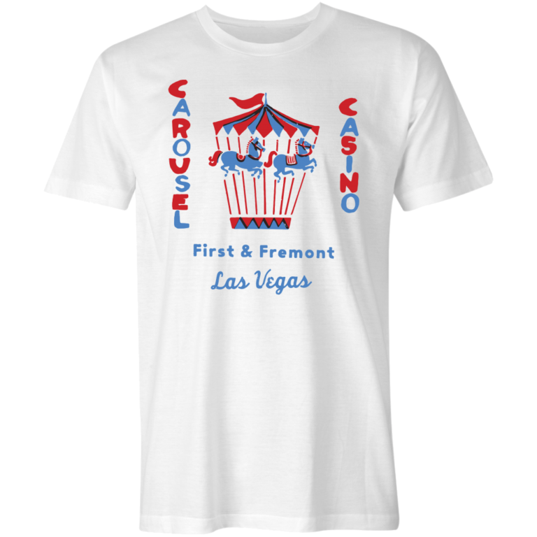 Carousel Casino v2 – Vintage Las Vegas T-Shirt