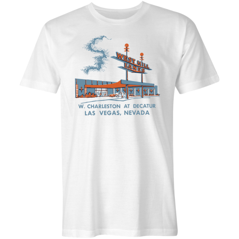 West Hill Lanes – Las Vegas, NV – Vintage Bowling Alley T-Shirt