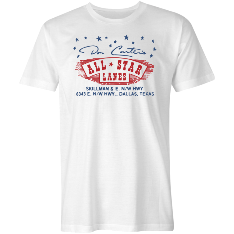 Don Carter’s All Star Lanes – Dallas, TX – Vintage Bowling Alley T-Shirt