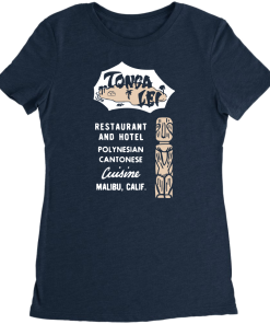 Tonga Lei v2 – Malibu, CA – Vintage Tiki Bar T-Shirt