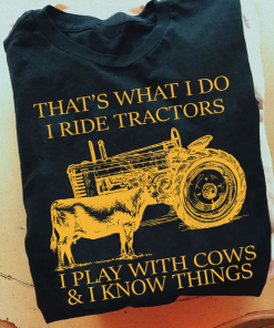 Angus Cow-Tractor That's What I Do