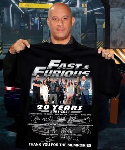 Fast And Furious 20 Years 2001 2021 Signature Thank You For The Memories