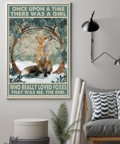 Fox Once Upon A Time Vertical Poster