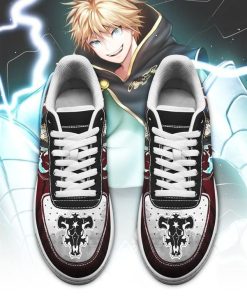 Luck Voltia – Black Clover NAF Shoes – Custom Sneakers Luck Voltia – Black Clover NAF Shoes – Custom Sneakers