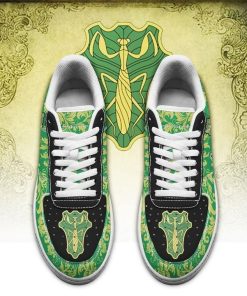 Magic Knights Squad Green Mantis – Black Clover NAF Shoes – Custom Sneakers