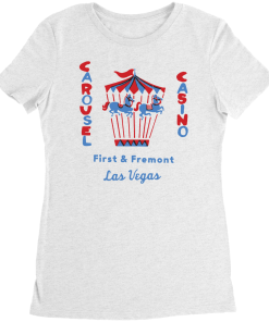 Carousel Casino v2 – Vintage Las Vegas T-Shirt Carousel Casino v2 – Vintage Las Vegas T-Shirt