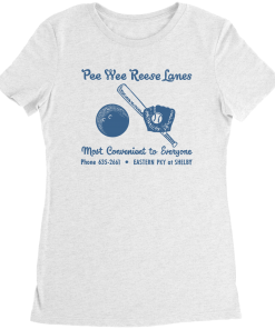 Pee Wee Reese Lanes – Vintage Bowling Alley T-Shirt