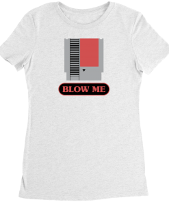 Blow Me NES Cartridge Parody T-Shirt