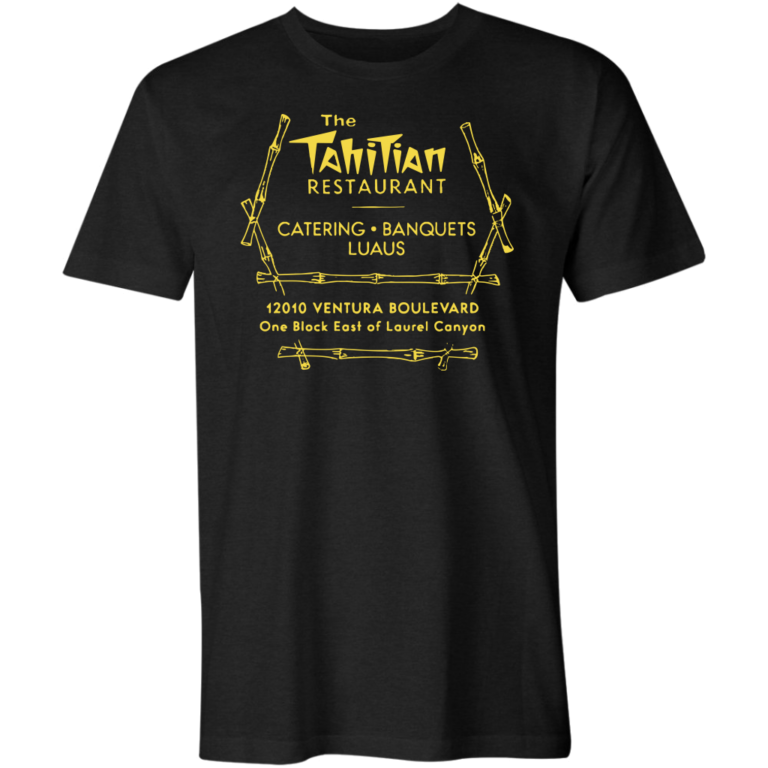 The Tahitian – Studio City, CA – Vintage Tiki Bar T-Shirt