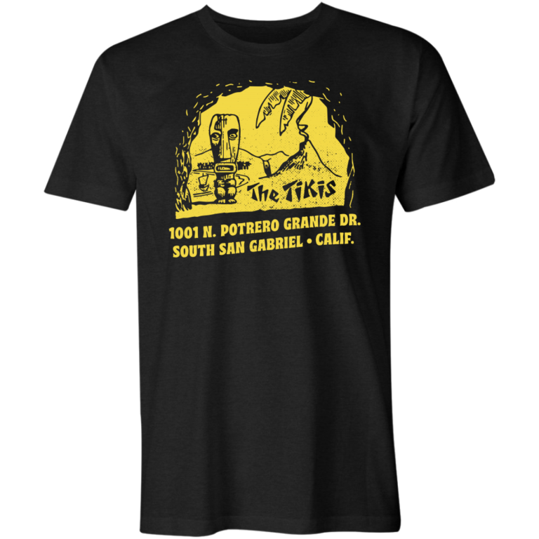 The Tikis – San Gabriel, CA – Vintage Tiki Bar T-Shirt