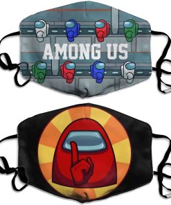 Among Us Character Face Mask With PM2.5 Filter