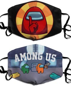 Among Us Face Mask With PM2.5 Filter 0221 Among Us Face Mask With PM2.5 Filter 0221