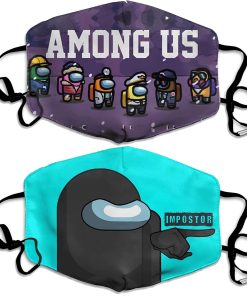 Among Us Impostor Face Mask With PM2.5 Filter